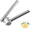 Knoblauchpresse, Knoblauchschneider Garlic Press Knoblauch Crusher Edelstahl Spülmaschinenfest Garlic Crusher Knoblauchpresse robuster, ergonomischer Griff 1