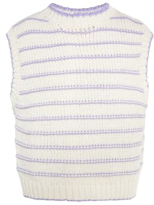 TILDEN Damen Pullunder 39529330-TI01, WOLLWEISS Flieder, XS/S