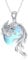 SLIACETE 925 Sterling Silber Phönix Kette für Damen Mondstein und Phönix Anhänger Kette Phoenix Halskette Phoenix Schmuck Geschenk für Frauen