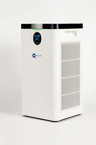 Healthy Air Purifier (500) Home: Ultra-Quiet, 5-Minute Air Cleaning CADR 500, HEPA 13 Filter PM2.5, Removes 99.9% Virus, Allergens, Dust, Pollen, Odor, Ozone, and Smoke, TVOC, NOx, SOx
