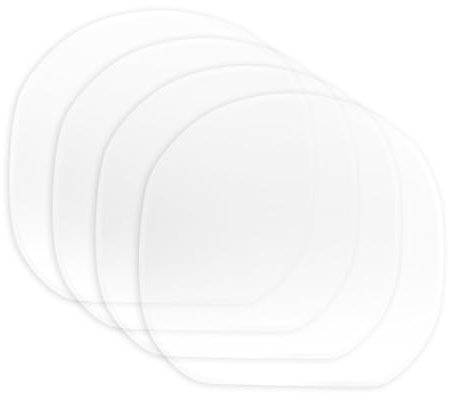 SUCHUANGUANG Raquetas de Pingpong Película Protectora Cubierta de Mantenimiento Transparente más Adhesiva, Raquetas de Tenis de Mesa Protecciones de Goma Película Adhesiva