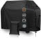 MWZEAUL Telo Copri Barbecue Esterno, Copertura Barbecue da Esterno 210D Oxford Impermeabile, Anti Polvere, Anti Vento e Sole, Telo Protettivo per BBQ Grill con Coulisse, 147x61x117cm, Nero