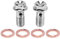 Kissmii 2X Moto Banjo Frein Boulon M10 X 1.0Mm ÉTrier MaîTre-Cylindre