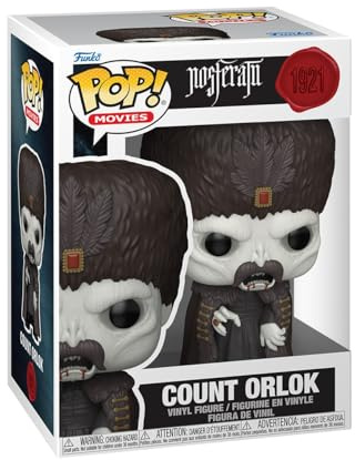 Funko POP! Movies: Nosferatu (2025) - Count Orlok | Official Horror Merch - Collectable Vinyl Figurine for Shelf Display - Birthday Gift Idea for Fans and Collectors