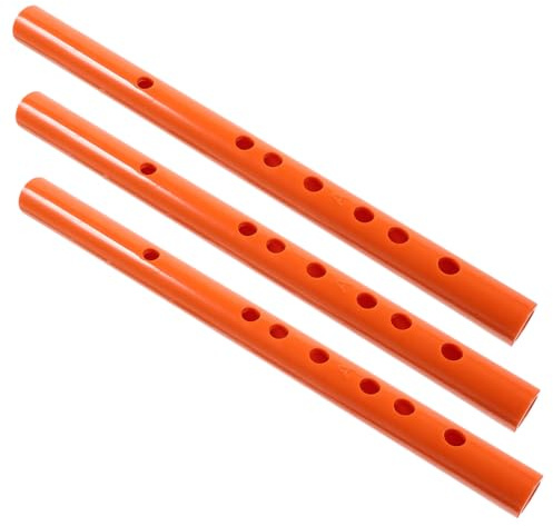 Supvox 3stücke Junge Mädchen Blockflöte Musikinstrument Aus Harz Für Anfänger Übungsflöte Recorder Instrument Für Junge Mädchen Und Erwachsene