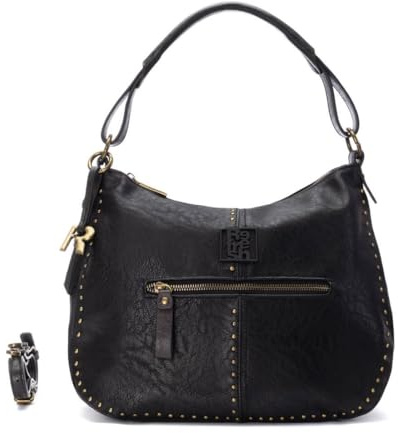 REFRESH Damen 183314 Schultertasche, Schwarz