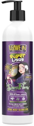 Dona Flora - Leave-In Súper Lisos - Unisex - 500ML - Controla el frizz y alisa sin plancha con efecto prolongado - Textura Ligera Sin Residuos.