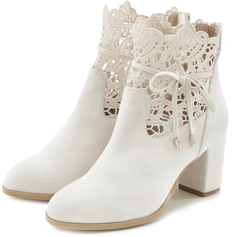 Lascana Damen High-Heel-Stiefelette