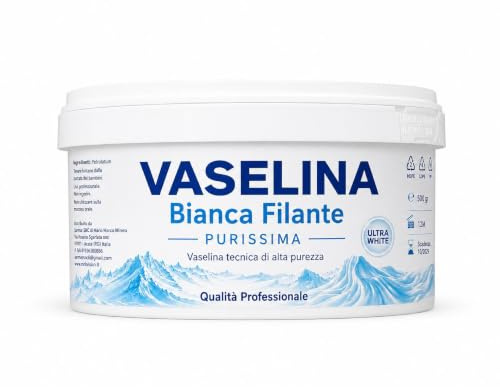 Vaselina Bianca Filante Professionale 500 g – Uso Tattoo ed Estetica