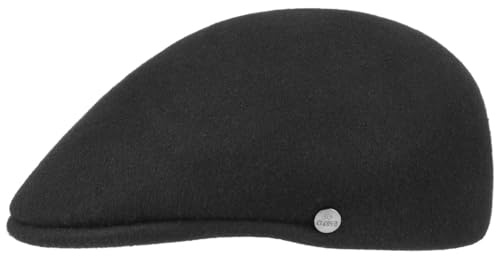 LIERYS Outdoor Flatcap aus Wollfilz Herren Mütze Made in Italy Wasserabweisend Packable Sportmütze Herbst Winter Schiebermütze