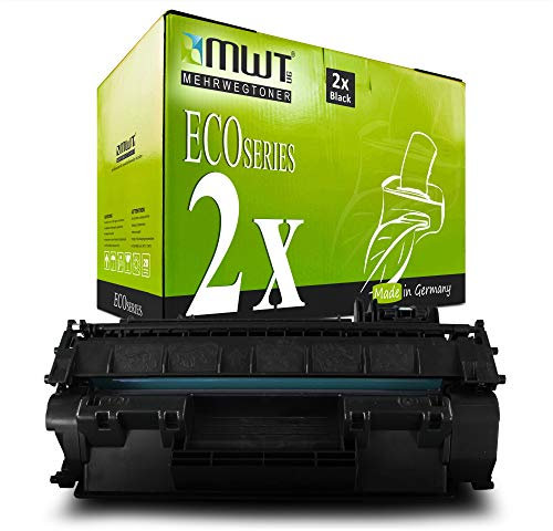 2X Kraft Office Supplies kompatibel Toner für HP Laserjet Pro 400 M 401 a dw d dne DN n ersetzt CF280A 80A