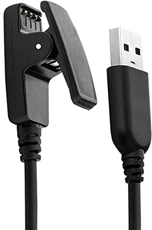 Charger Charging Cable Clip for Forerunner 235 735XT Compatible with Garmin Forerunner 235 35 630 645 230 735XT