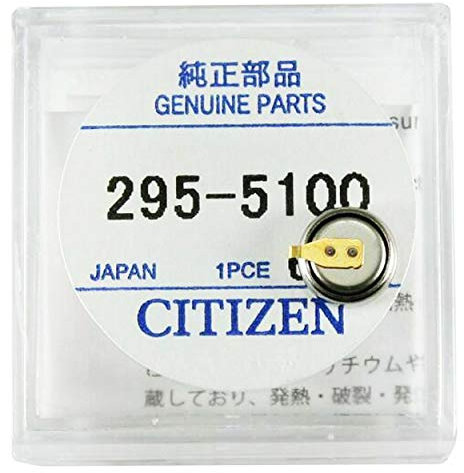Citizen 295-5100 Original Citizen Uhrenenergiezelle – Akku – Kondensator für Eco-Drive Uhr (wie 295-51)