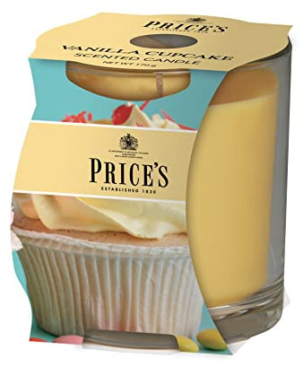 Price's Candles - Kerze im Glas, Vanilla Cupcake