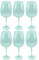 Set de 6 copas de vino 73 cl XXL. Pack, juego copas de cristal, borde fino, tallo largo para una degustación ideal en casa, restaurante y fiestas, aptas para lavavajillas