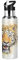 Vnurnrn Cool Animal Tigre Sauvage Bouteille d'eau Isotherme avec Paille en Acier Inoxydable Gourde 600ML, Sans Bpa Gourdes Eau pour Enfant Sport Randonnée École Bureau