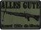 Tactical Morale Patch Alles Gute kommt 1200x die Minute Bundeswehr Aufnäher zum annähen/aufbügeln | Geschenk Militär mit Stickerei Applikation Uniform/Jacke/Weste | 70x50mm