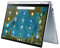 ASUS Chromebook Flip (C433) Convertible | Pantalla táctil Full HD de 14,0 | Intel Core i5 | 8 GB RAM | 128 GB de memoria | Chrome OS | Teclado QWERTZ | Plateado, cuerpo de aluminio | Función de