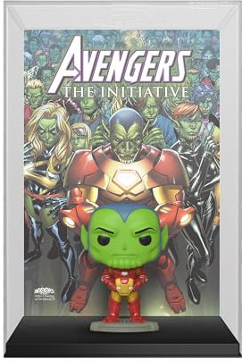 Funko POP! Comic Cover: Marvel - Iron Man Skrull - Collectable Vinyl Figure - Gift Idea - Official Merchandise - Toys for Kids & Adults - Model Figure for Collectors and Display