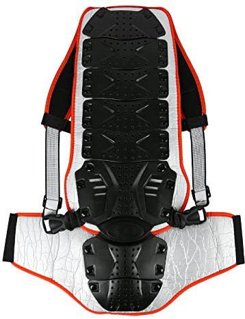 Protector de espalda para motocicleta, protector de espalda para esquí, snowboard y otros deportes, chaqueta protectora, protector de espalda para motocross, esquí, equitación (#2)