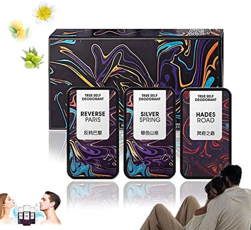 Hommelure Festes Parfüm-Set, Hommelure Solid Perfume Set,Solid Balm Sets Solid Perfume,Portable Pocket Solid Fragrance Balm Long Lasting Fragrance