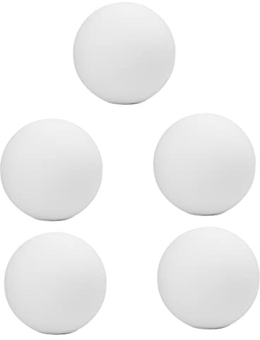 VILLFUL 5 Pièces Abat-Jour en Verre G9 Pour Lustre - Globe Givré Sphérique Antique - Fixation Plafond Pour L'automne