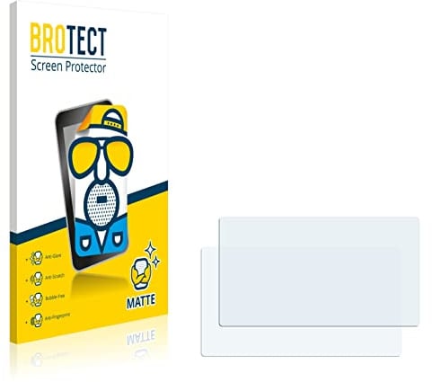 BROTECT Schutzfolie für Yaesu FT-710 | 2 Stück Entspiegelnder Displayschutz Made in Germany Matte Displayschutz-Folie Anti-Reflex Anti-Fingerprint Einfache Montage