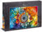 Ulmer Puzzleschmiede - 1000 Teile Puzzle Regenbogen-Mandala - Farbenreiches Mandala-Motiv - vergleichsweise einfaches Mandala-Puzzle durch hohe Formen- und Farb-Vielfalt - Qualität Made in Germany