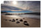 ARTland Wanddeko Poster & Kunstdrucke Wandposter 60x40 cm Querformat Maritime Deko Landschaften Idyll Meer Sand Strand U4VL