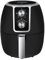 Abode Manual Air Fryer 1500W 3.7L with Non-Stick Removable Basket, 30 Minute Timer, Overheat Protection, Efficient Hot Air Circualtion, Black AAF3700