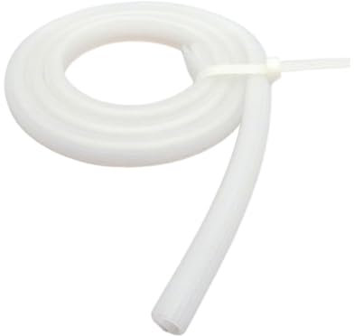 Insulation Strip Oven Freezer Door Oven Steaming Machine E Sealing Bar Silicone E Type Strip Red White E Shape Silicone Strip Door Noise Blocker (Color : White, Size : 17x14mm)