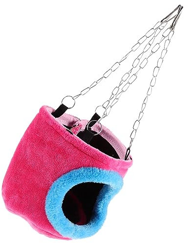 BESPORTBLE 3stücke Squirrel Chinchilla Guinea Pig Snuggle Hammock Wärmende Baumwollhöhle Für Kleine Tiere s Farben Zufällig Für Wintermonate