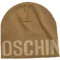 Moschino Damenmütze 65165 M2997 (IT, Text, Einheitsgröße, Beige Gold 031), beige