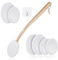 Eincremehilfe Für Rücken 8-Teiliges Set, Rückeneincremhilfe, Eincremehilfe Rückenbürste, Rückenbürste Mit Langem Stiel, Multifunctional Detachable Back Brush, Suitable For Exfoliation,Massage,Bathing