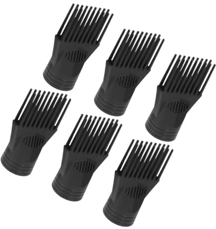 LOLIPPYY 6pezzi Pettine Ricambio Asciugacapelli Ugello Accessorio Diffusore Sostituzione Styling Cura Capelli Domestico Salone