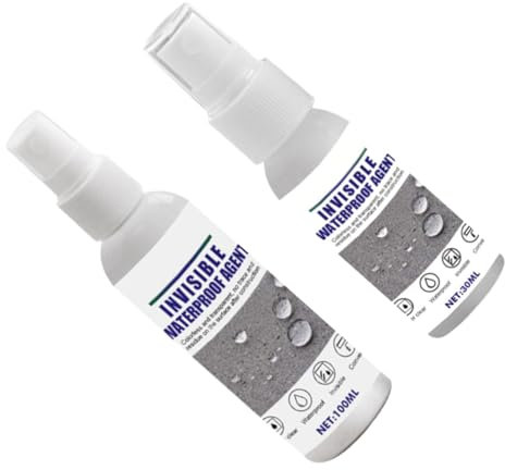 SHINEOFI 2pièces Agent Imperméable Transparent Et Perméable Colle Spray Nano Peinture Imperméable Pour Réparation De Toitures