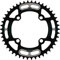 BANGHA Kettenblatt,Fahrrad Kettenblatt Rundes Fahrradkettenblatt 104BCD 40 42 44 46 48 50 52 T MTB Mountainbike Kettenblatt 104 Bcd(48T,Black)