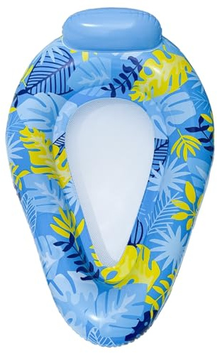 Poolschwimmer,Aufblasbare Pool Liegematte - Schwimmmatte Liege Für Wasser Outdoor Garten See