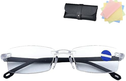 DPKSML Intelligente Zoom Brille Mit Automatischer Fokuseinstellung, Die Sich Selbst Der Sehstärke Anpasst, Für Nah Und Fern, Blaulichtschutz, Leichtes Design, Unisex