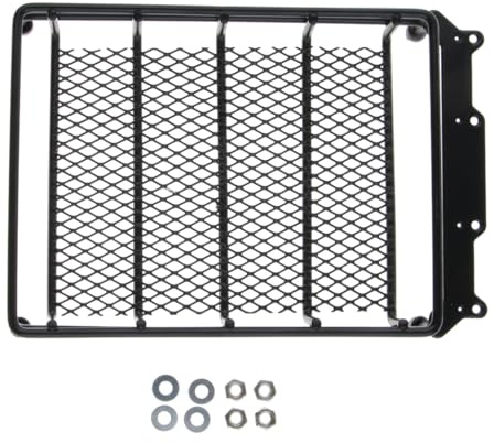 mophrati Wasserdichter Dachgepäckträger 110, passend für HSP RC Modelle und Crawler Fahrzeuge, Gepäckkorb aus Metall, Autohalterung