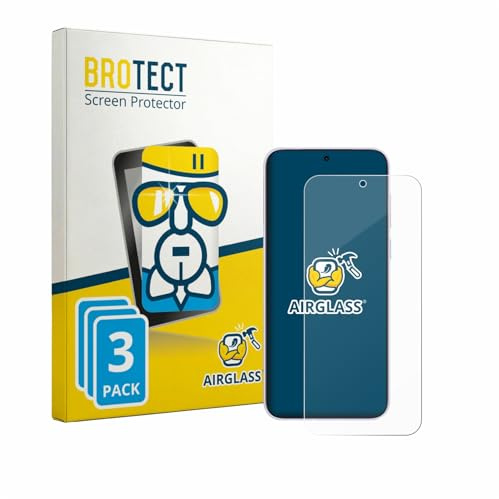 BROTECT 3 Stück Schutzglas für Vivo X300s Schutzfolie Panzer Folie Glas Made in Germany [Extrem Kratzfest 9H, Anti-Fingerprint, Ultra-Transparent]