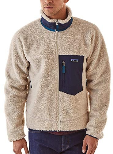 Patagonia M's Classic Retro-x Jkt Top, Naturale, XS Uomo