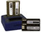 2X Batterie + Double Chargeur Compact (USB) pour Canon BP-511 / EOS 30D, 50D, 300D.. / EOS D30 D60.. / G3 G5 G6.. / Optura 200MC... / MV.. FV.. ZR.. v. liste - Cable Micro USB Inclus