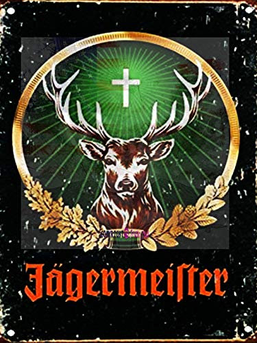 TSOSK Vintage Pub & Nightlife Metall Blechschild Dekorative-Schilder 20.3 x 30.5 cm (L x B) Retro Look Home Decor Wanddekoration Metall mit Weißblechbeschichtung