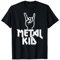 Metal Kid Metal Head Heavy Black Death Metal Fan Music Gift T-Shirt