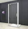 Acezanble Duschabtrennung 90x90x90cm U-Kabine U-FORM Duschkabine Dusche 5mm glas Duschtür H185cm