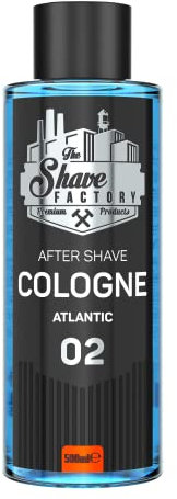 The Shave Factory After Shave Cologne – eine duftende Essenz für eine einwandfreie After-Shave-Pflege für ein langanhaltendes Gefühl von Frische und Komfort (500ML, 02 Atlantic)