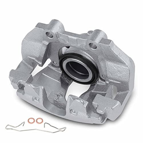 A-Premium Disc Brake Caliper Assembly with Bracket Compatible with Saab 9-3 2000-2002 9-5 2000-2001 2.3L 3.0L Front Left Driver Side