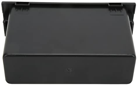 Boîte de Rangement pour Radio Stéréo ABS Voiture Dash Audio Radio Poche de Rangement pour Radio stéréo 1Din Tableau de Bord Organisateur Noir