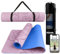 LA MENTE ES MARAVILLOSA - Yogamatte, Gymnastikmatte, TPE-Pilatesmatte | inkl. Tasche und Tragegurt | 183x61 cm Gepolstert für Fitness & Gymnastik, Hautfreundliche (Spirale, Rosa/Blau)